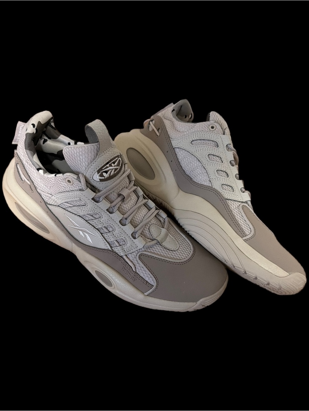 Reebok Desert Camo print Tan/Beige A.I. THE SOLUTION Low IVERSON Men’s 10.5 NEW